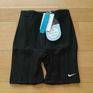 新品 NIKE スイム ハーフパンツ S 黒 速乾 水着