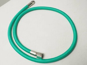  new goods Flex mesh hose ( regulator for )LP hose 3/8 green 90cm my Flex middle pressure hose scuba diving [P50726]