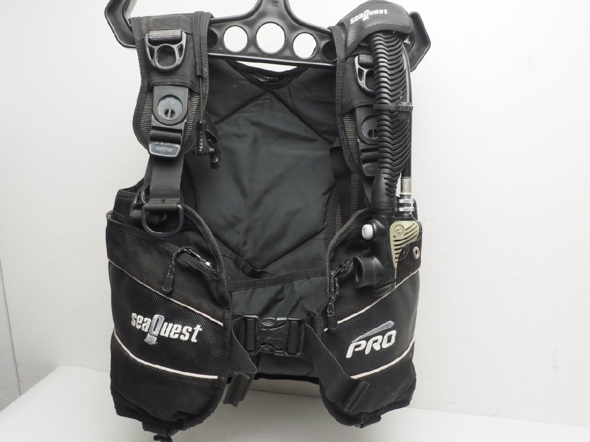 16100円安い価格 売り出し正規 AQUALUNGアクアラング seaQuest BCD