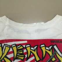 B10 バンドTシャツ　横山健　白　best wishes tour pizza of death Hi-STANDARD　KEN YOKOYAMA_画像8