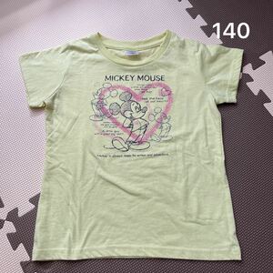 ディズニー　ミッキー　 半袖Tシャツ　140