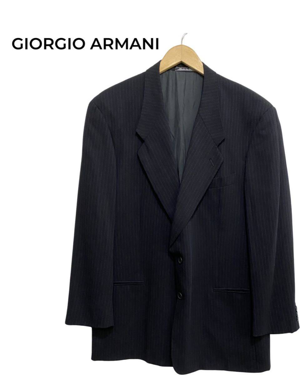 ラウンド  『期間限定価格』ジョルジオアルマーニ 、52、春夏 テーラードジャケット テーラードジャケット