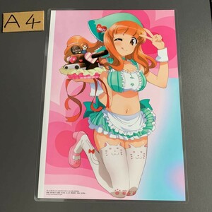 ガールズ&パンツァー　武部 沙織　ラミネート　切抜き 　処理品 A4サイズ Dろろ