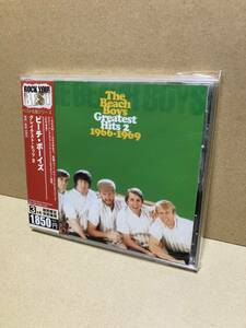 PROMO SEALED！新品CD！ビーチ・ボーイズ The Beach Boys Greatest Hits 2 1966-1969 Toshiba TOCP-53635 見本盤 未開封 SAMPLE 2006 JAPAN