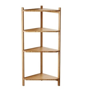 * IKEA Ikea * RAGRUND low grundo corner shelf unit, bamboo bus room storage < size 34x99 cm> 2h *