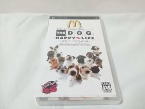 PSP　Artlist Collection THE DOG HAPPY LIFE マクドナルドバージョン　McDonald's Ver.　新品未開封　非売品　not for sale