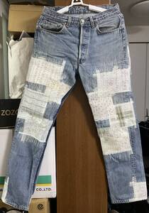 keisuke kandake chair ke can da toe Match . stitch. G bread Denim pants jeans one and only ( regular price 66,960 jpy )