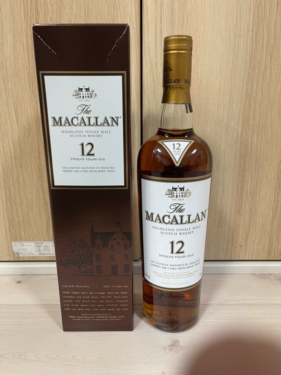 マッカラン 12年 シェリーオークの値段と価格推移は?|169件の売買