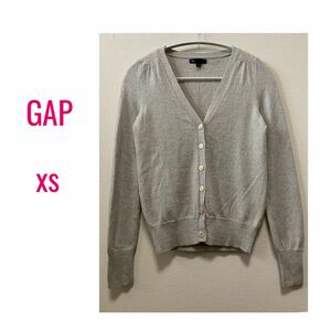 GAP Vネックカーディガン　シンプル　ウール100%