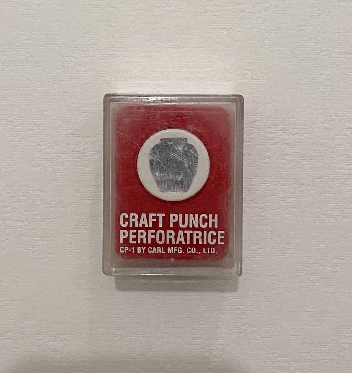 Carla Craft 꽃병 Kabin 소형 CP-1 Craft Punch 단종 희귀, 수공, 수공예품, 종이 공예, 공예 펀치