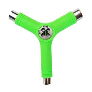  skateboard tap attaching Y tool skateboard deck T Y character Complete deck truck Wheel bearing screw pe knee adjustment tool green 