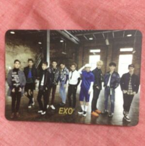 EXO 香港公式yesカード トレカ129