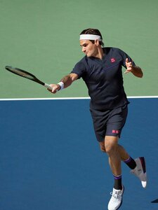 【レア】UNIQLO ユニクロ テニスウェア シャツ パンツ フェデラーモデル 上下 Roger Federer 錦織圭 Nishikori ジョコビッチ Djokovic XL
