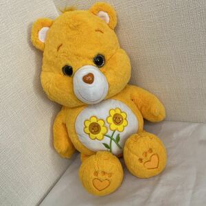 CARE BEARS care Bear yellow largish size sunflower 