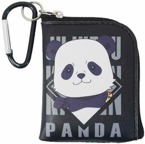 呪術廻戦 じゅじゅつ パンダ ぱんだ PANDA ミニポーチ カラビナ付き L字 ミニ ミニポーチ 少年ジャンプ バンダイ 新品 未開封