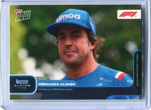 2022 Topps Now Formula 1 F1 059 Fernando Alonso アロンソ