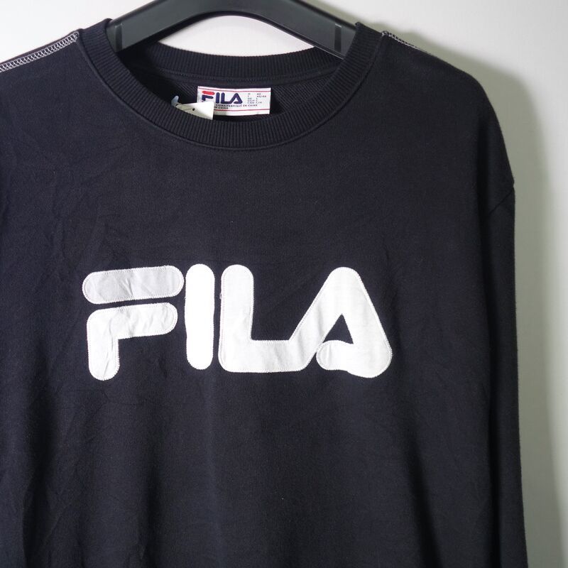 売れ筋がひ新作！ FILA 90s 長袖メッシュ ホッケージャージ シャツ