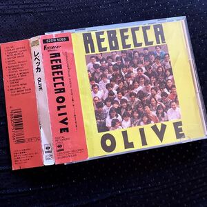 ★CD★レベッカ★OLIVE★帯有り★SONY★定価￥3,520★1988年★邦楽★送料￥180〜★