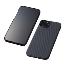 iPhone14 Plus アラミド繊維ケース Ultra Slim & Light Case DURO iPhone 14 Plus ワイヤレス充電対応 超軽量 薄型 耐衝撃 Deff ディーフ_画像2