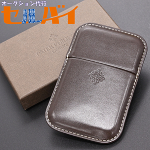  genuine article new goods Patek Philip wristwatch watch owner limitation Calatrava leather card-case card-case card holder original box attaching PATEK PHILIPPE