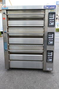 *17 year made! Maruzen 3 step deck oven PET3-111B