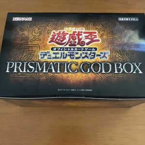 [ new goods unopened ]Prismatic God Box Yugioh OCG prompt decision * all-purpose card exhibiting *la-osi squirrel obelisk 