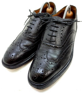 * Imperial Family purveyor oo tsukaOTSUKA large . made shoes wing chip black leather dress shoes business shoes high class 24.5cm leather shoes 