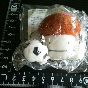 非売品☆ドコモダケ☆ミニ☆ぬいぐるみ☆ストラップ☆サッカー☆残1