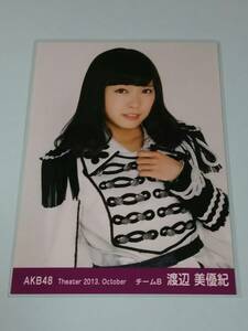 AKB48 Theater 2013 10月 October 渡辺美優紀 生写真 a 検)NMB