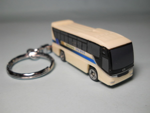  key holder saec Selega .. high speed bus minicar figure mascot accessory 