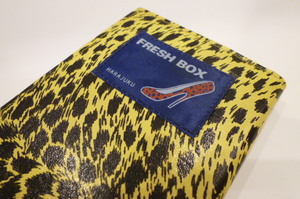 当時物！新品！FRESH BOX フレッシュボックス 財布（黄豹柄）クリームソーダ カルコーク ペパーミント
