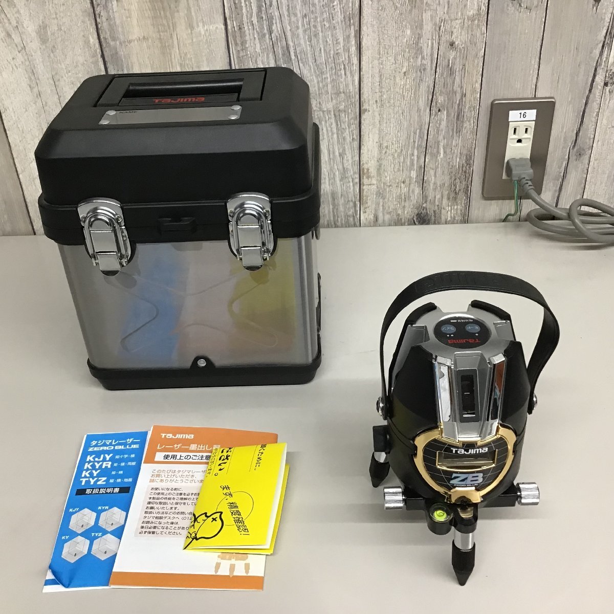 未使用】タジマ ブルーグリーンレーザー墨出し器 ZEROB-TYZ mh106 www ...