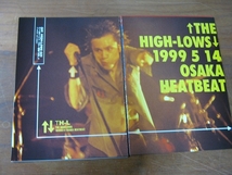 '99【10.12 at 帯広 ミッシェルガンエレファント / 5.14 at 大阪 HIGH-LOWS 】♯_画像4