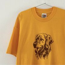 90's ゴールデンレトリバー Tシャツ XL ビンテージ 犬 アニマル_画像1