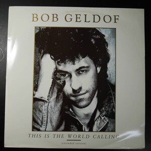 アナログ ● 輸入盤～Bob Geldof This Is The World Calling レーベル:Mercury BOBX 101