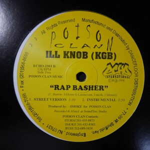  analogue * foreign record ~Ill Knob A Beautiful Thing / Rap Basher lable :Echo International ECHO 2303