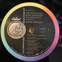 アナログ ● THE HOLLYWOOD BOWL SYMPHONY ORCHESTRA / MARCHE cond；ALFRED NEWMAN ～ CAPITOL (US) P8479_画像4