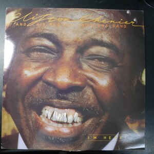 アナログ ● CLIFTON CHENIER AND HIS RED HOT LOUISIANA BAND / I'M HERE ! SONET (UK) SNTF-882