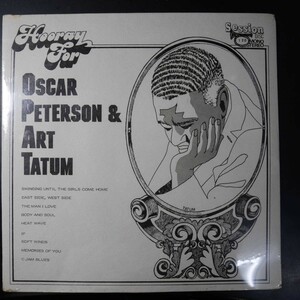 アナログ ● 新品～ OSCAR PETERSON & ART TATUM SESSION 120 FACTORY SEALED