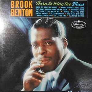 アナログ ● BROOK BENTON / BORN TO SING THE BLUES ～ MERCURY （US） MG20886 MONO ORIGINAL