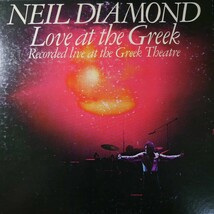 アナログ ●NEIL DIAMOND / LOVE AT THE GREEK RECORDED LIVE AT THE GREEK THEATRE ～ (JPN) 40AP－350～1_画像1