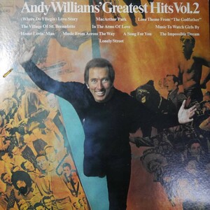 アナログ ●ANDY WILLIAMS GREATEST HITS VOL.2 ～ US COLUMBIA KC32384 紙袋あり