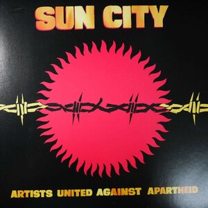 アナログ ● Artists United Against Apartheid Sun City ～ Manhattan Records MHS-91149 解説 紙内袋