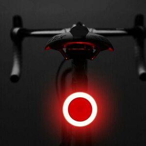  new commodity plural lighting mode . equiped bicycle tail light load mountain bike bicycle. seat pillar for USB charge 