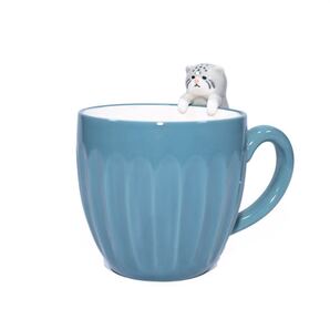 【新品】わいるどにゃんず マグカップ マヌルネコ
