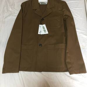 【送料無料!新品未使用!表記M→実質Lサイズ!29998円即決】ケンゾーパリジャパンミリタリーワークジャケット!オフィスカジュアルに最適