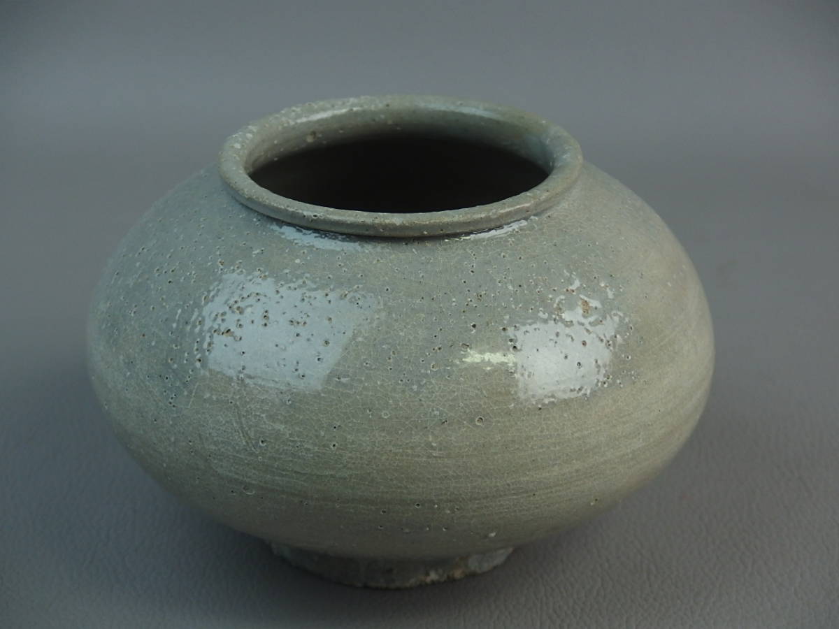 大特価市 dp035zb.9 骨董・茶道具】☆李朝白磁壷 堅手 (李朝白磁 提灯壷 李朝