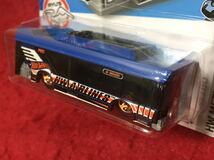 即決 ホットウィール AIN’T FARE 青 HotWheels エイントフェア HW METRO HW AIRLINES 空港バス バス BUS Ryu Asada 未開封 即発送_画像3