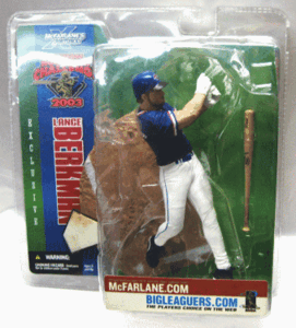 US version mak fur Len BIG LEAGUE Home Ran Challenge 2003 Ran s Burke man action figure 