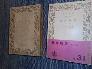 ★絶版岩波文庫　『聖書物語』上下巻揃　ヴァン・ルーン作　　前田晁訳　昭和25年発行★